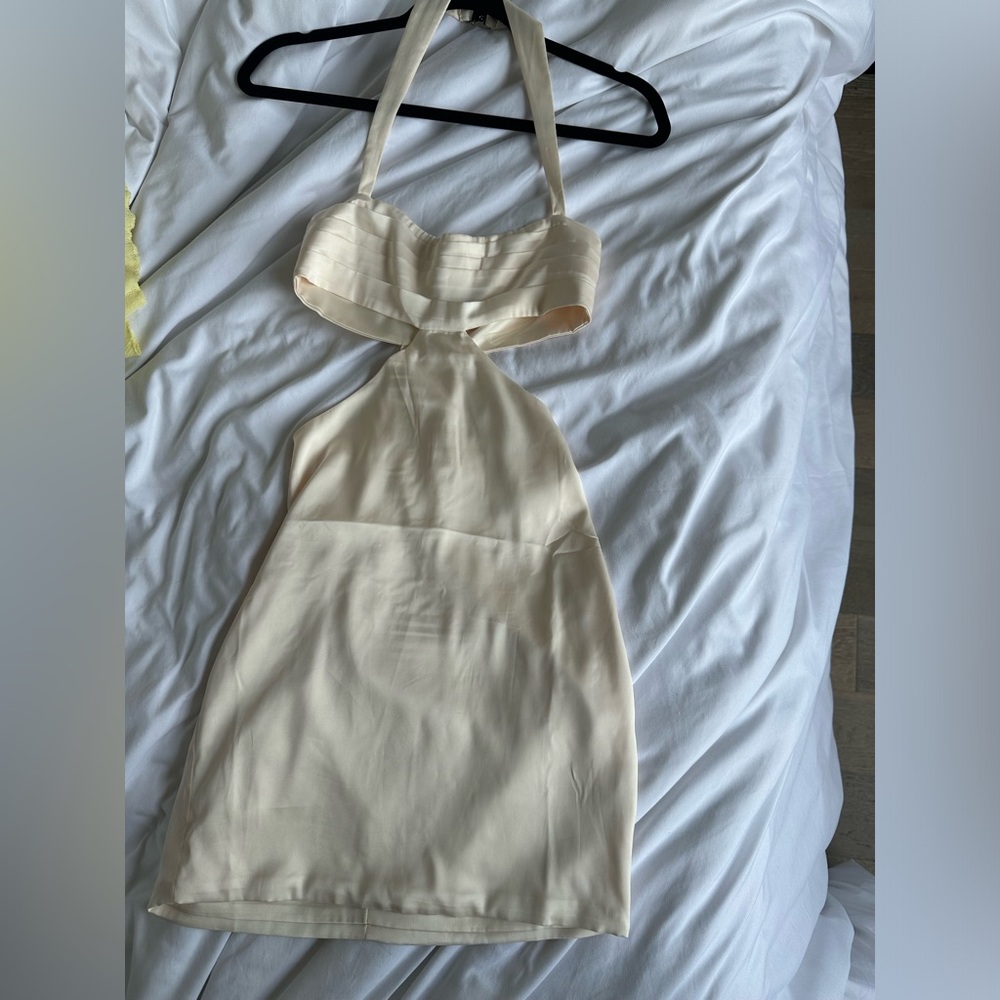 Oh Polly Satin Dress